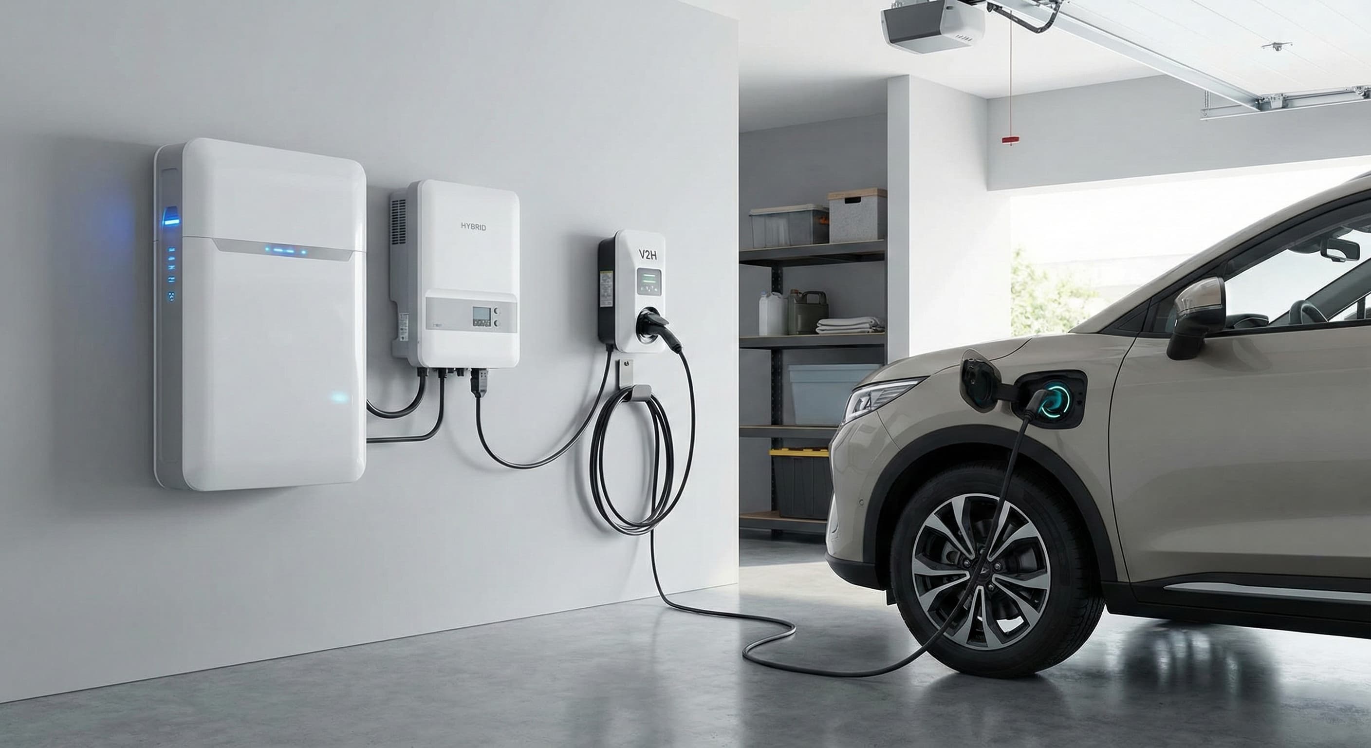 家庭用蓄電池・V2Hシステム